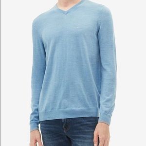 Calvin Klein Merino Wool V-neck Men’s Sweater